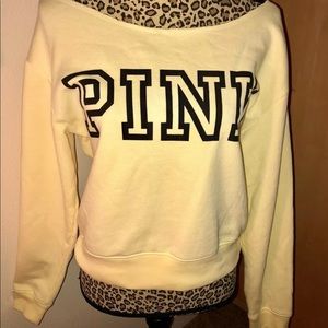 Pink Victoria secret sweatshirt